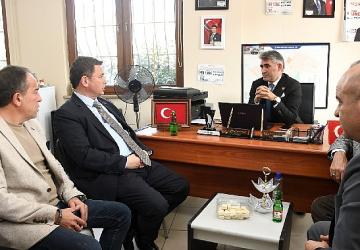 Başkan Aydın'dan Yürekleri Isıtan Buluşma