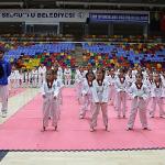 Sporun merkezi Selçuklu'da kuşak sınavı coşkusu yaşandı