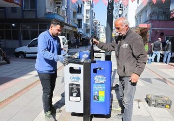 Canik Belediyesi Sıfır Atık Kültürünü Büyütüyor: Yeni Atık Noktaları Oluşturuldu