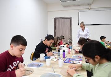 Osmangazi'de Çocuklar Kitaplardan İlham Alarak Üretiyor