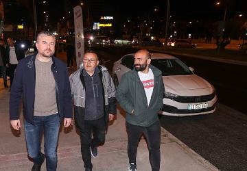 Başkan Görkem Duman'ın gece mesaisi