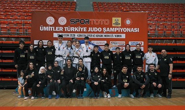 Konya Büyükşehir Ümitler Judo Takımı Türkiye İkincisi Oldu