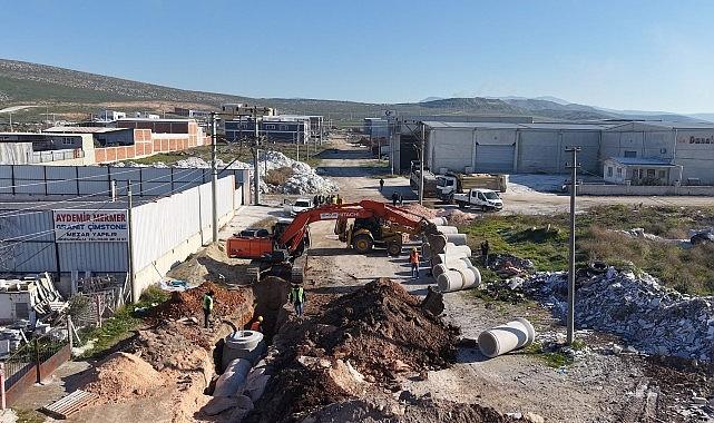 Karaosmanoğlu Sanayi Sitesi'nin Çeyrek Asırlık Altyapısı Çilesi Son Buluyor