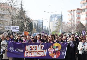 Nilüfer'de 8 Mart etkinlikleri “Eşitlik Ses İster Biz Buradayız" sloganıyla başlıyor