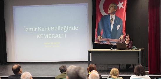 Kemeraltı'nın kent kimliğindeki rolü Kültürel Miras Söyleşileri'nde ele alındı