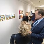 Mini Paint-4 Resim Sergisi, Yenişehir'de açıldı