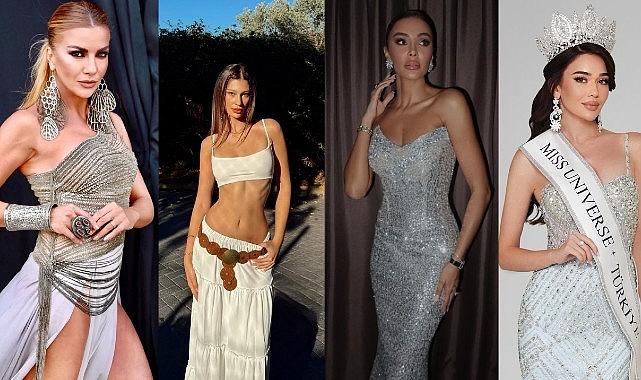 Ceren Arslan ilk büyük defilesinde Özge Ulusoy ve Ivana Sert'le aynı podyumda