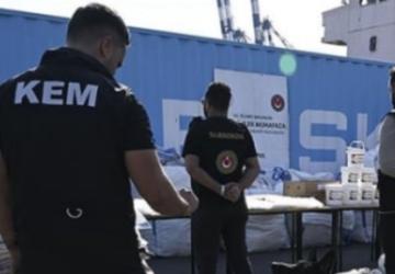 Ticaret Bakanlığı’ndan operasyon: 673 milyon liralık uyuşturucu madde ele geçirildi