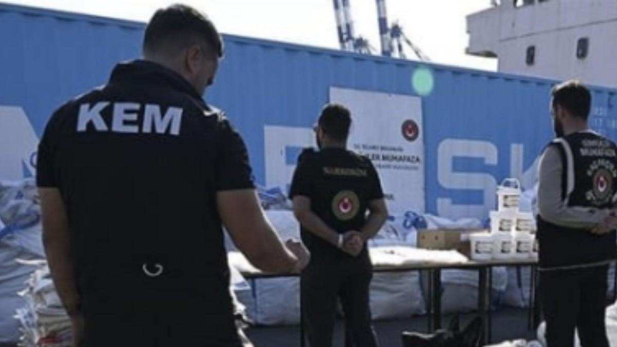Ticaret Bakanlığı’ndan operasyon: 673 milyon liralık uyuşturucu madde ele geçirildi