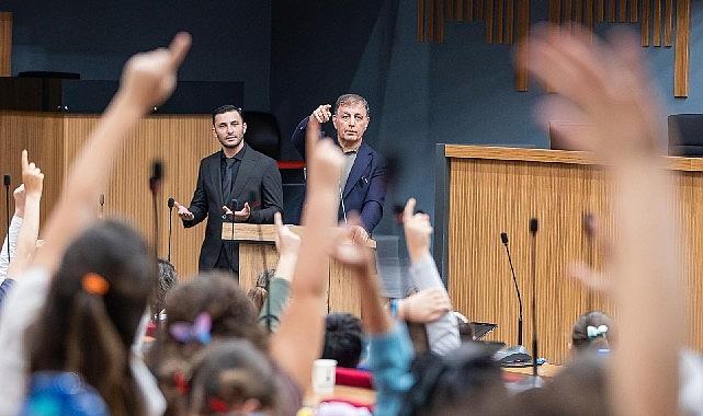 Başkan Tugay “Söz çocukta" dedi