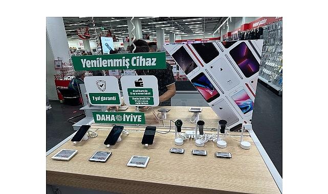 MediaMarkt'ın yenilenmiş telefon hizmetine büyük ilgi: Satış hacmi 6 ayda yüzde 100 arttı