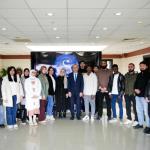 Adıyaman Üniversitesi Rektörü uluslararası öğrencilerle buluştu