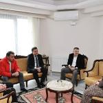 İbrahim Akın'dan şehit pilotun ailesine vefa ziyareti