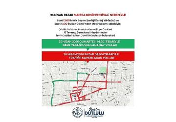 Manisa'da 25-26 Nisan'da Bu Yollar Kapalı Olacak
