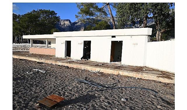 Kemer'de kaçak yapılara taviz yok