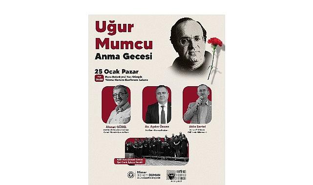 Uğur Mumcu için Buca'da anma gecesi