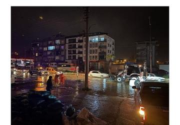 Milas Belediyesi Ekipleri Yoğun Yağış ve Fırtına Nedeniyle 7/24 Görev Başındaydı