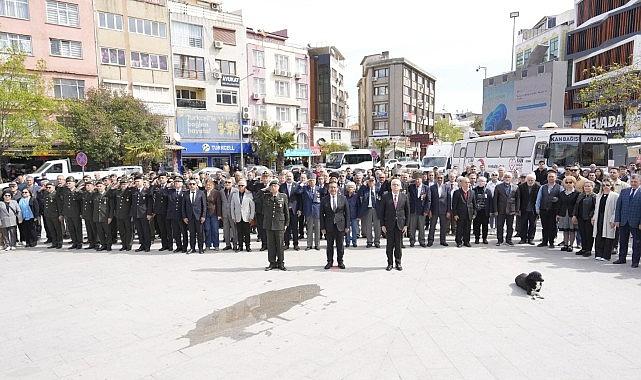 Atatürk'ün Burhaniye'ye Gelişinin 92. Yıl Dönümü Törenle Anıldı