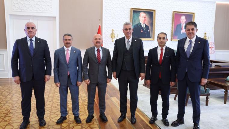 Adıyaman heyetinden Sağlık Bakanı Memişoğlu’na ziyaret
