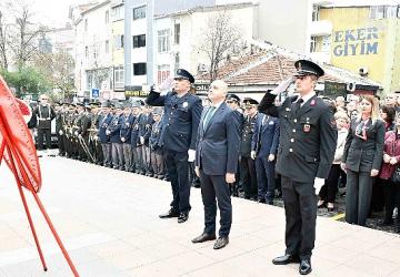 29 Ekim Cumhuriyet Bayramı Çelenk Sunma Töreni Gerçekleştirildi