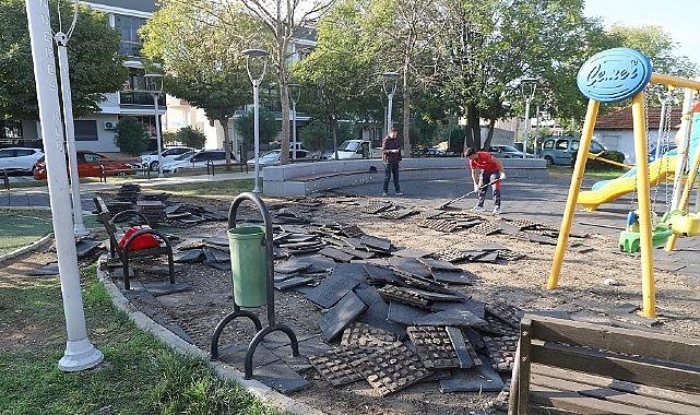 Menderes'te Kauçuk Yenileme Operasyonu