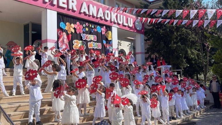 Sümer Anaokulu’nda 23 Nisan coşkuyla kutlandı
