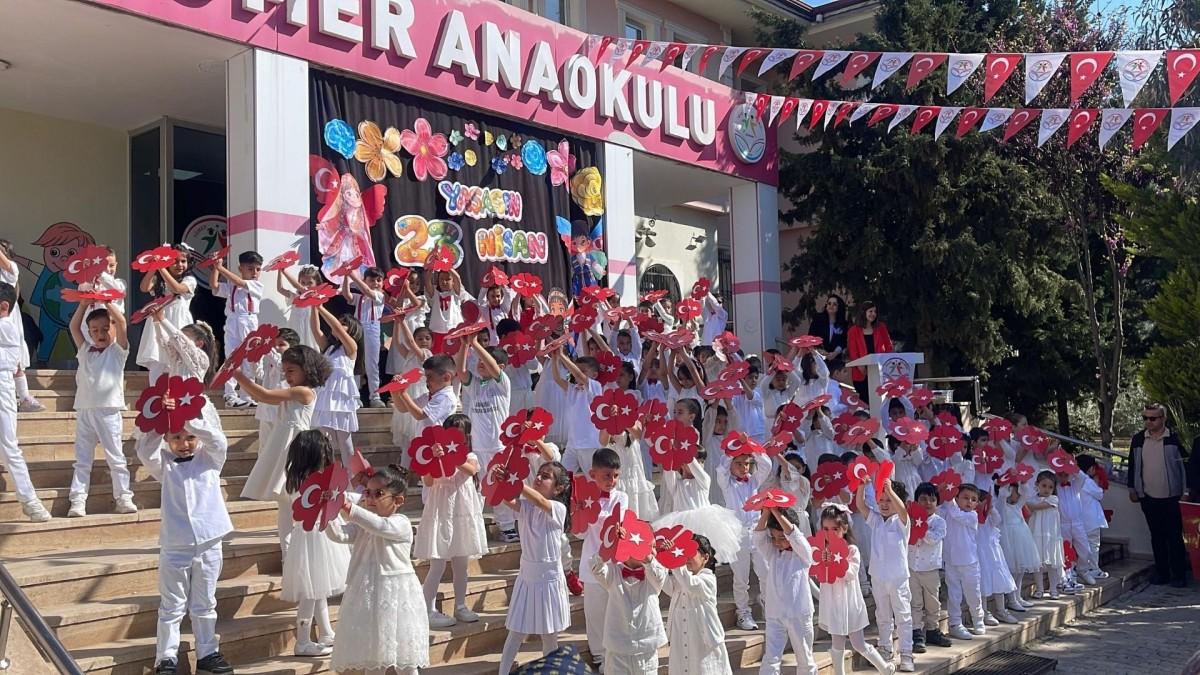 Sümer Anaokulu’nda 23 Nisan coşkuyla kutlandı