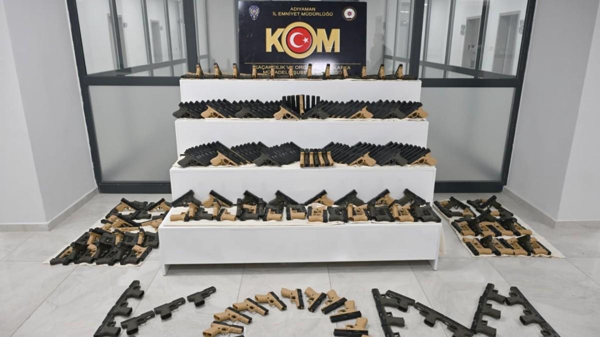 Adıyaman’da KOM ve istihbarattan silah operasyonu
