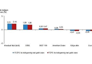 Finansal Yatırım Araçlarının Reel Getiri Oranları, Kasım 2025