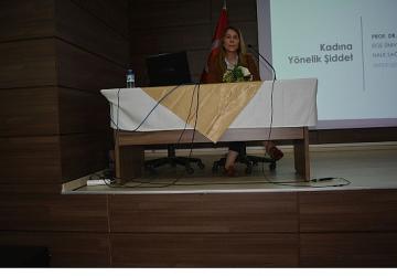 EÜ'de “Aile İçi Şiddet ve Sağlık: Disiplinlerarası Yaklaşımlar" paneli düzenlendi