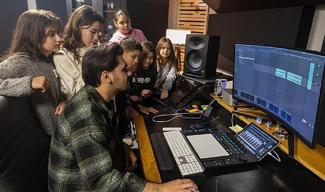 Çocuk Meclisi üyeleri Stüdyo Kültürpark'ta kayıt yaptı