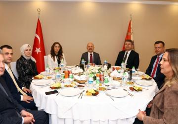 Adıyaman Valisi Dr. Osman Varol’a veda yemeği
