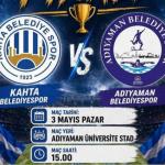 Kahta Belediyespor – Adıyaman Belediyespor finalde