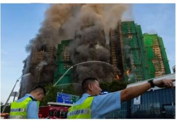 Hong Kong’daki dev site yangınında can kaybı 55’e yükseldi