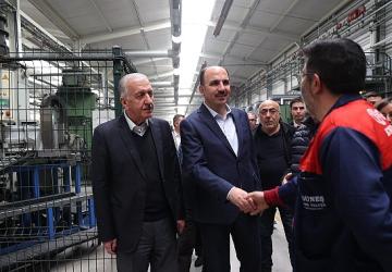 Başkan Altay: “Organize Sanayi Bölgelerinin Ulaşım ve Konut Sorununu Çözmek İçin Çalışıyoruz"