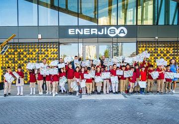 Enerjisa Enerji, enerji kaşiflerini enerji tünelinde ağırladı