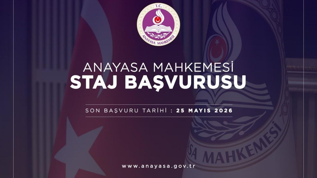 Anayasa Mahkemesi’nden hukuk öğrencilerine tam zamanlı staj programı
