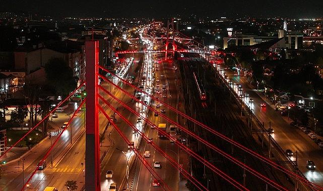 Büyükşehir'in projeleri ışıltılı bir manzara sunuyor