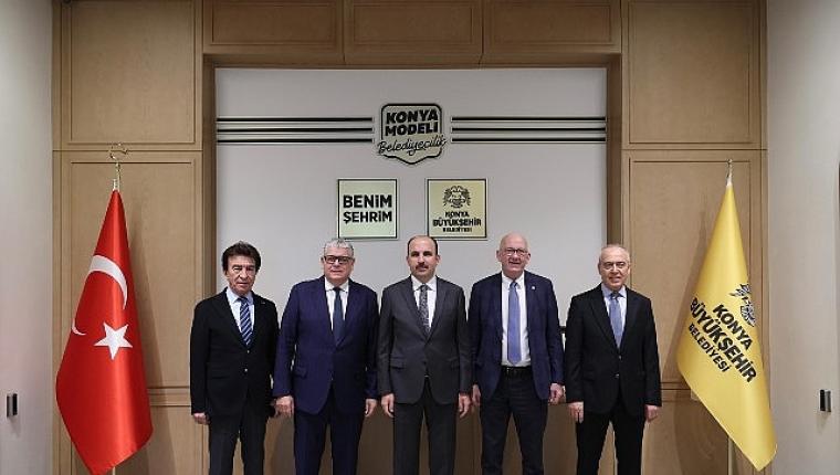 Avrupa Bisiklet Birliği Başkanı Casa, Başkan Altay'ı Ziyaret Etti