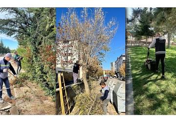 İlçenin Dört Bir Yanında Ekipler İş Başında