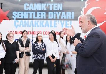 Canik Belediyesi Tüm Gençleri Çanakkale'ye Gönderiyor