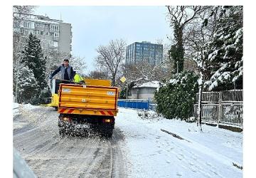 Bakırköy'de Kar Seferberliği
