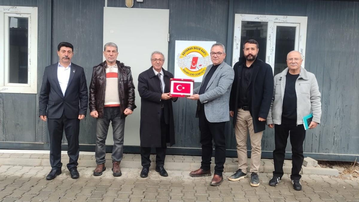 İYİ Parti’den Adıyaman Basın Kartı Sahipleri Derneği’ne ziyaret