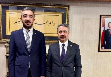 Milletvekili Alkayış ile Başkan Torunoğlu sanayi ve ihracat için bir araya geldi