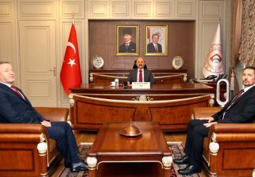 Vali Varol’a teşekkür ve tebrik ziyaretleri