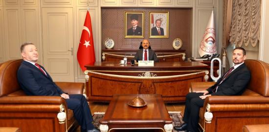 Vali Varol’a teşekkür ve tebrik ziyaretleri