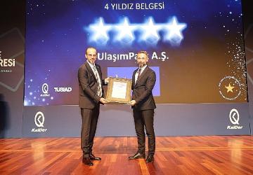 UlaşımPark'ın kalite yolculuğu 4 yıldızla tescillendi