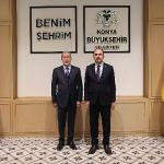 TBMM Milli Savunma Komisyonu Başkanı Akar Başkan Altay'ı Ziyaret Etti