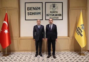 TBMM Milli Savunma Komisyonu Başkanı Akar Başkan Altay'ı Ziyaret Etti