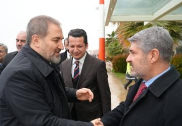 AK Parti Genel Başkan Yardımcısı Mustafa Şen, Besni Belediye Başkanı ile bir araya geldi